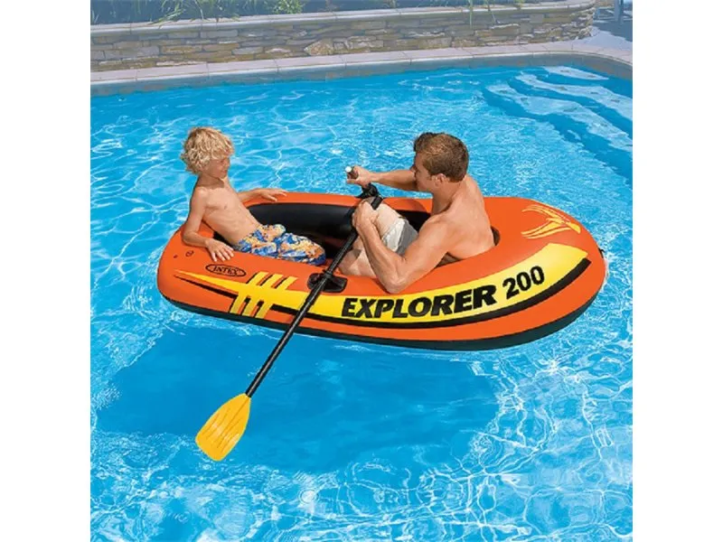 EXPLORER 200 camac sa veslima i pumpom