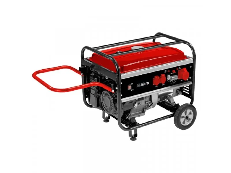 Benzinski agregat 2x230V,1x400V, maks.4800W BLD5500