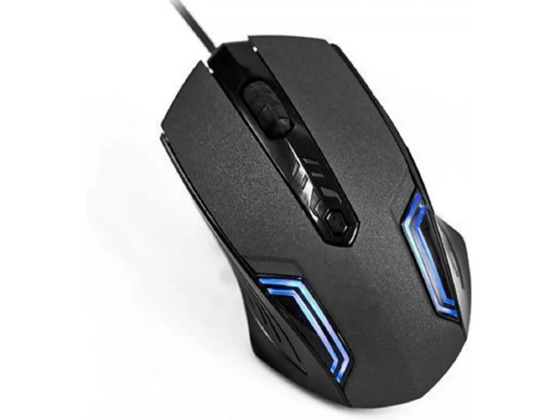 Miš USB DMS071, Gaming, 800/1200/1600/2400dpi, Black