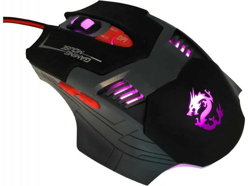 Miš USB JT-DMS076, gaming 3200dpi crna