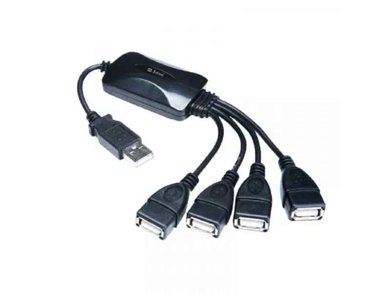 USB hub 4 port, fleksibilni priključci - JT-6101