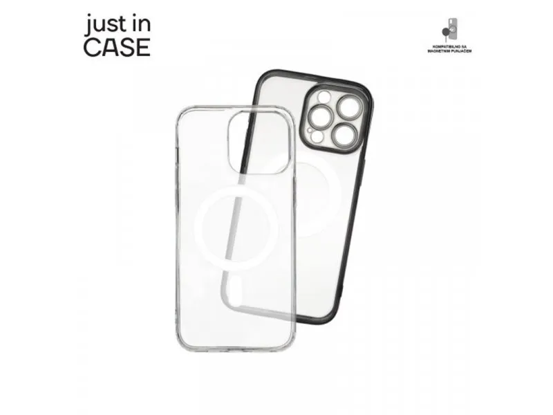 2u1 Extra case MAG MIX paket CRNI za iPhone 15 Pro Max