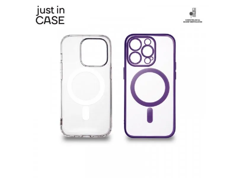 2u1 Extra case MAG MIX paket ljubičasti za iPhone 14 Pro