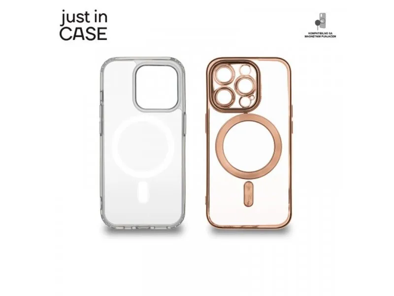 2u1 Extra case MAG MIX paket PINK za iPhone 15 Pro