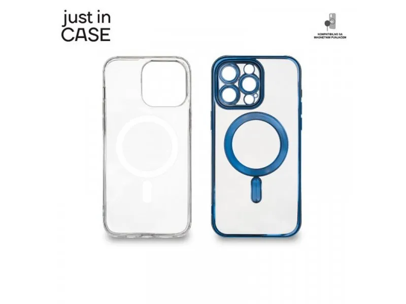 2u1 Extra case MAG MIX paket PLAVI za iPhone 15 Pro Max