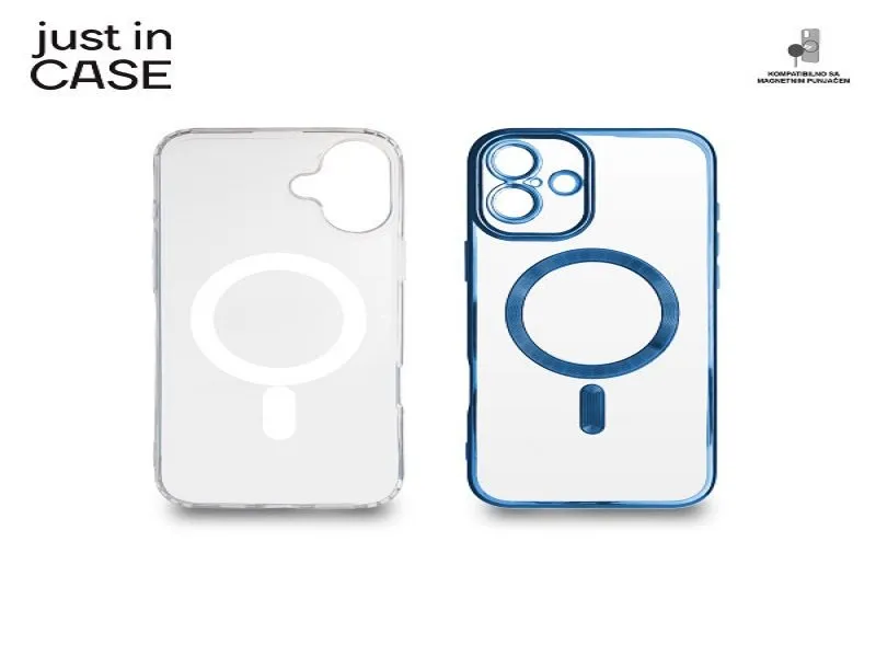 2u1 Extra case MAG MIX paket PLAVI za iPhone 16 Plus MAG118BL
