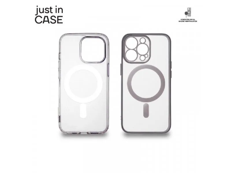 2u1 Extra case MAG MIX paket SREBRNI za iPhone 13 Pro
