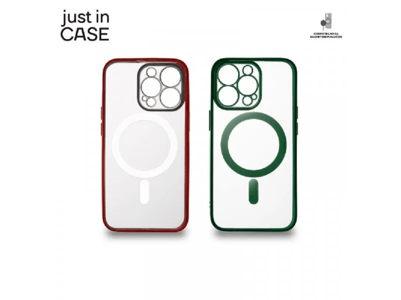 2u1 Extra case MAG MIX paket ZELENO CRVENI za iPhone 13 Pro