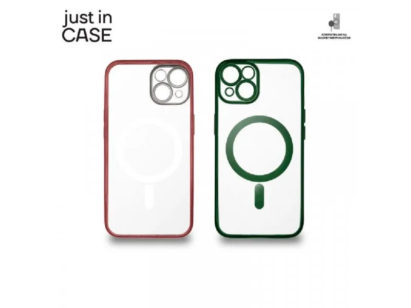 2u1 Extra case MAG MIX paket zeleno crveni za iPhone 14