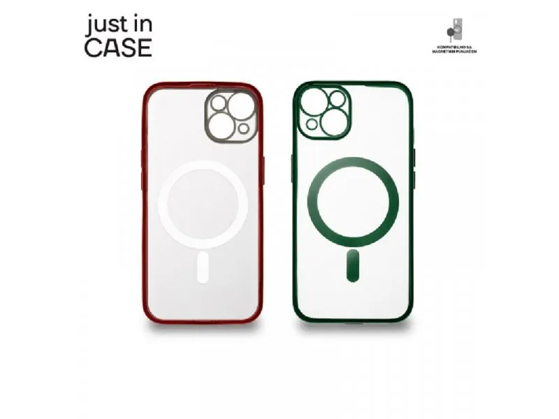 2u1 Extra case MAG MIX paket ZELENO CRVENI za iPhone 13