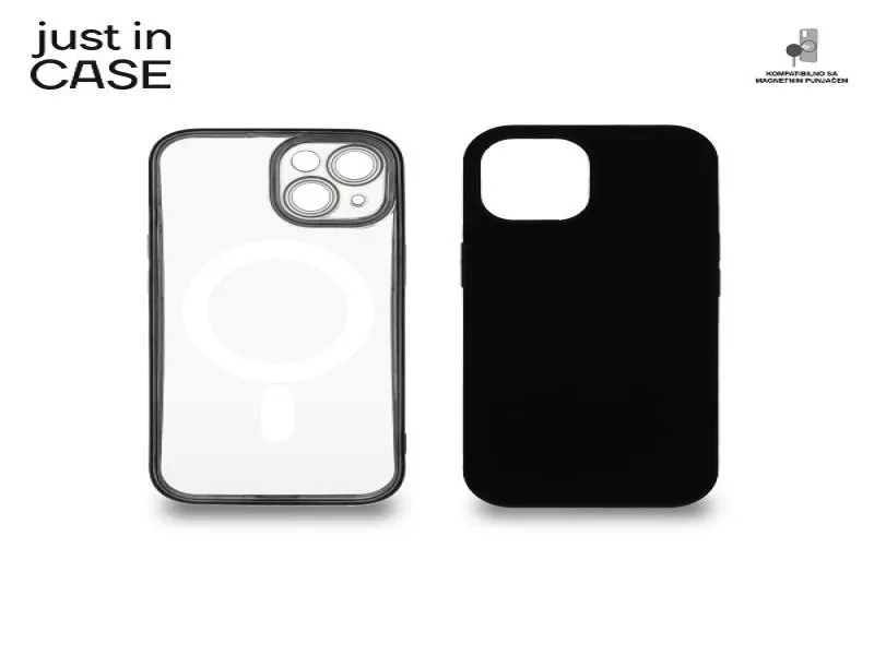 2u1 Extra case MAG MIX PLUS paket CRNI za iPhone 15 Plus MAGPL114BK