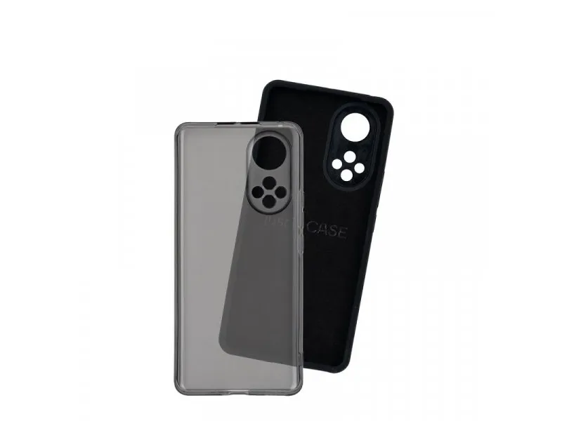 2u1 Extra case MIX paket CRNI za Honor 50