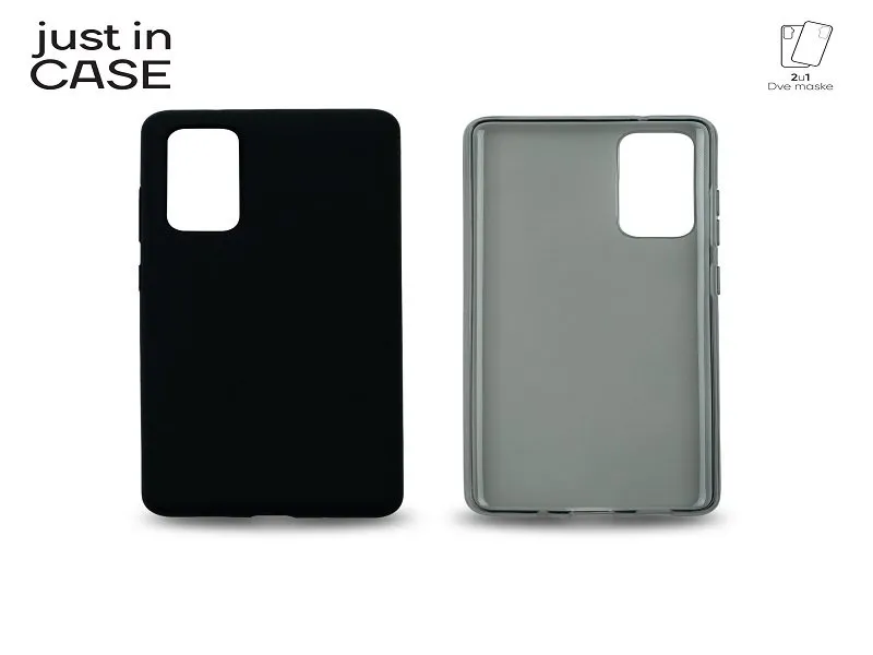 2u1 Extra case MIX paket CRNI za S20FE MIX204BK