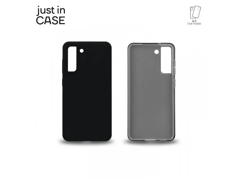 2u1 Extra case MIX paket CRNI za S21FE