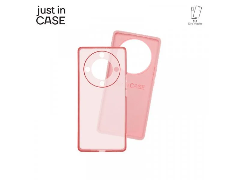 2u1 Extra case MIX paket maski za telefon PINK za Honor Magic 5 Lite