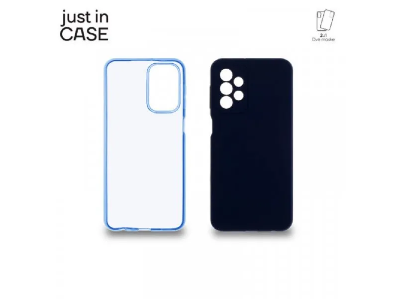 2u1 Extra case MIX paket maski za telefon PLAVI za Samsung Galaxy A23