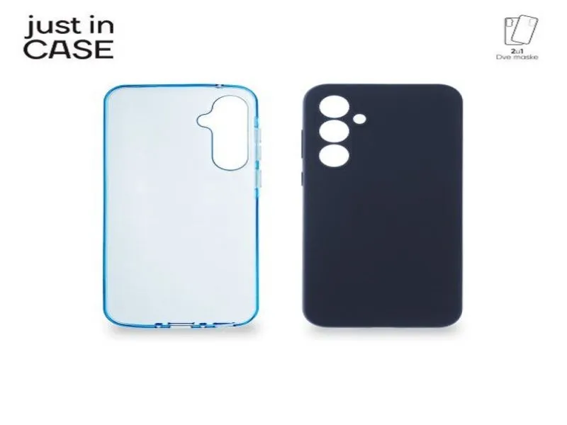 2u1 Extra case MIX paket maski za telefon Samsung Galaxy A35 PLAVI MIX227BL