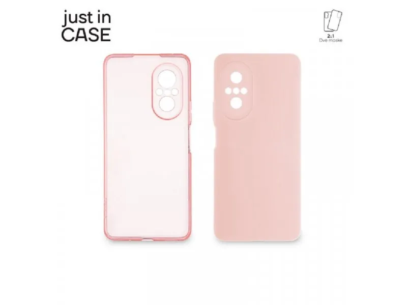 2u1 Extra case MIX paket PINK za Huawei Nova 9SE
