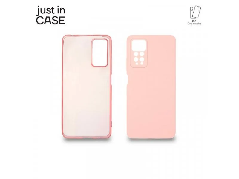 2u1 Extra case MIX paket PINK za Redmi Note 12 Pro