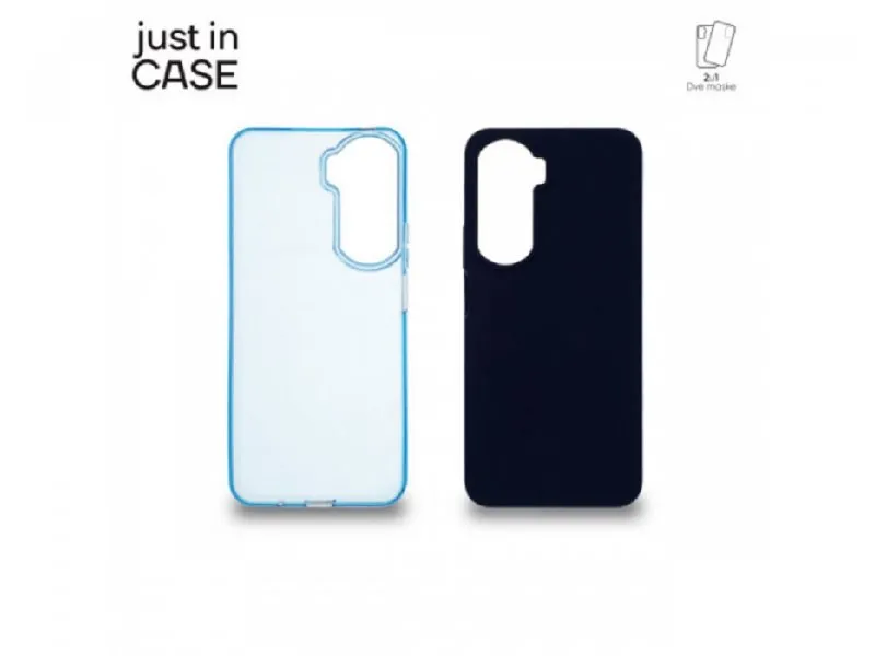 2u1 Extra case MIX paket PLAVI za Honor 90 Lite