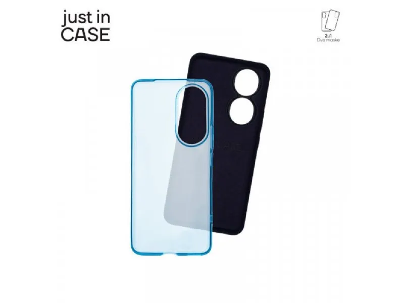 2u1 Extra case MIX paket PLAVI za Honor 90