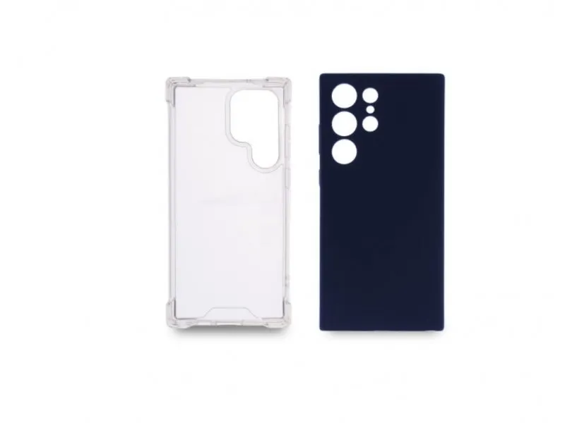 2u1 Extra case MIX paket plavi za S23 Ultra