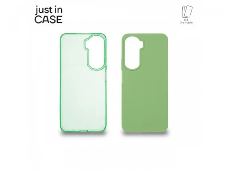 2u1 Extra case MIX paket ZELENI za Honor 90 Lite