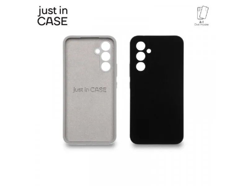 2u1 Extra case MIX PLUS paket maski za telefon CRNI za A54 5G