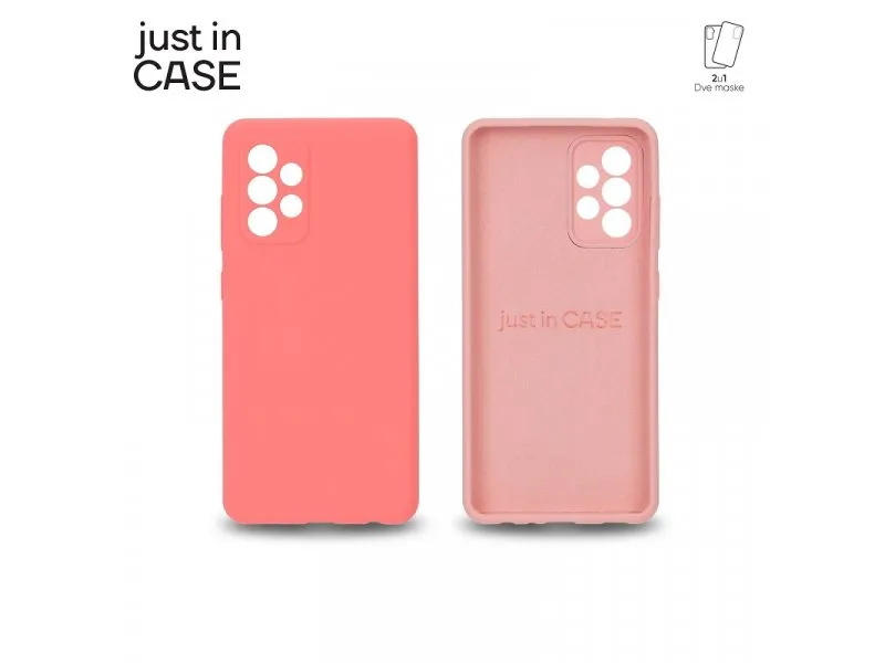 2u1 Extra case MIX PLUS paket PINK za A52S 5G
