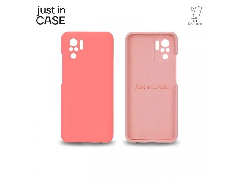 2u1 Extra case MIX PLUS paket PINK za Redmi Note 10s