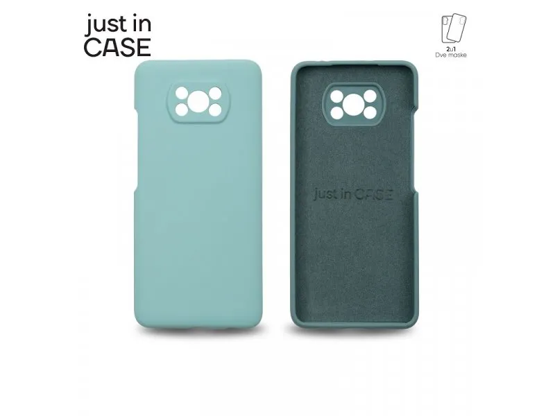2u1 Extra case MIX PLUS paket ZELENI za Poco X3 Pro