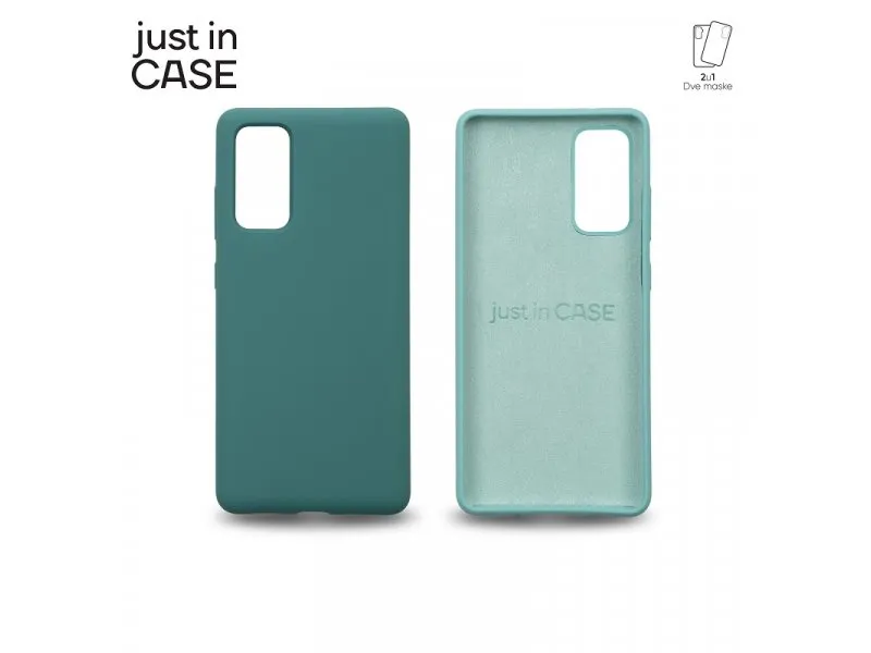 2u1 Extra case MIX PLUS paket ZELENI za S20FE