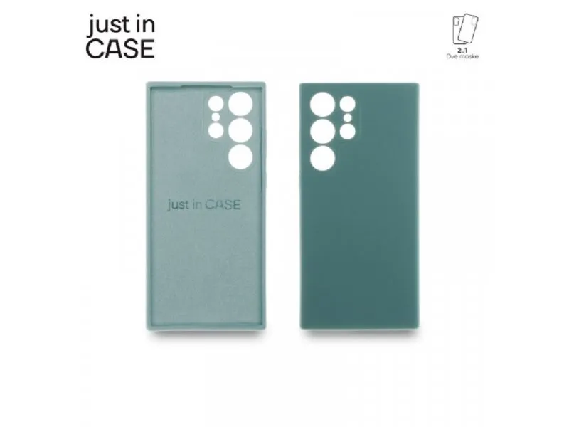 2u1 Extra case MIX PLUS paket ZELENI za S23 Ultra