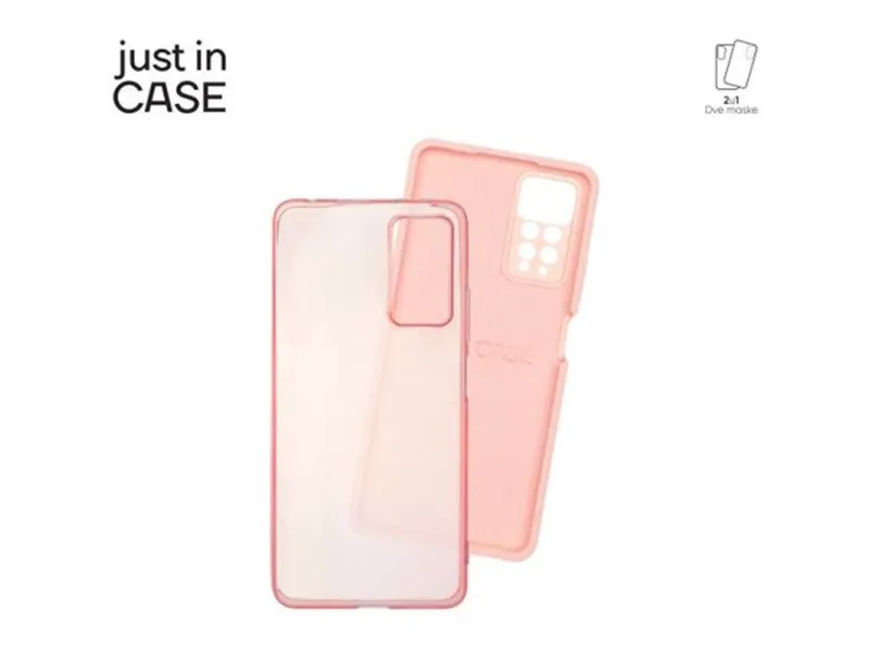 Paket maski za telefon 2u1 Redmi Note 12 PINK