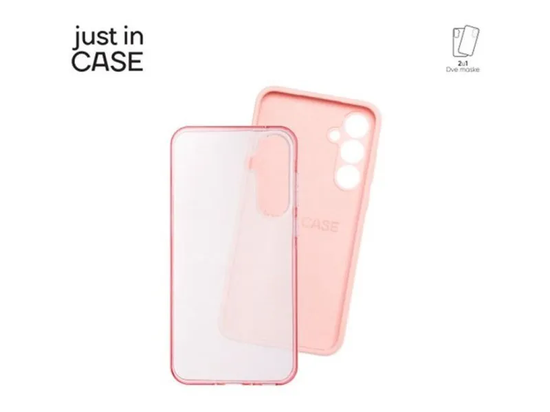 Paket maski za telefon 2u1 Samsung Galaxy A35 PINK