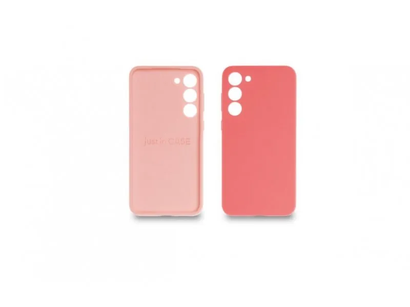 silikon 2in1 za Samsung S23+ PINK+PUDER-ROZE