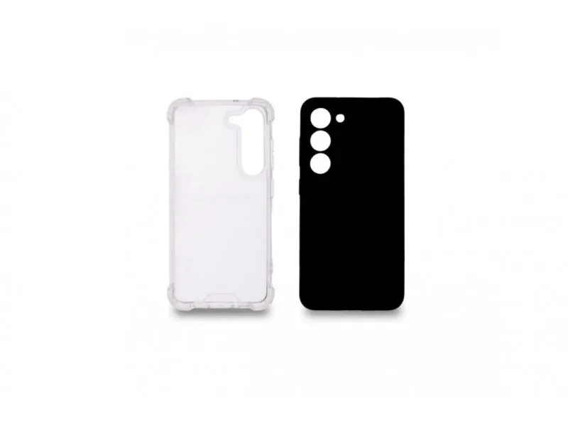silikon 2in1 za Samsung S23 PROVIDNA+CRNA