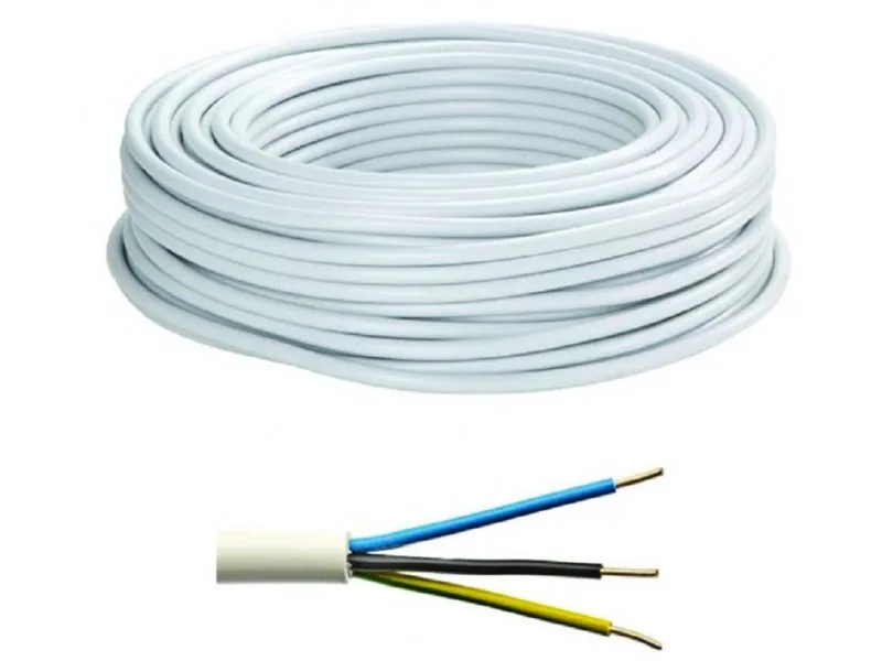 Kabl PPY 3x1.5 Bakarni, pun presek Tel-kabl