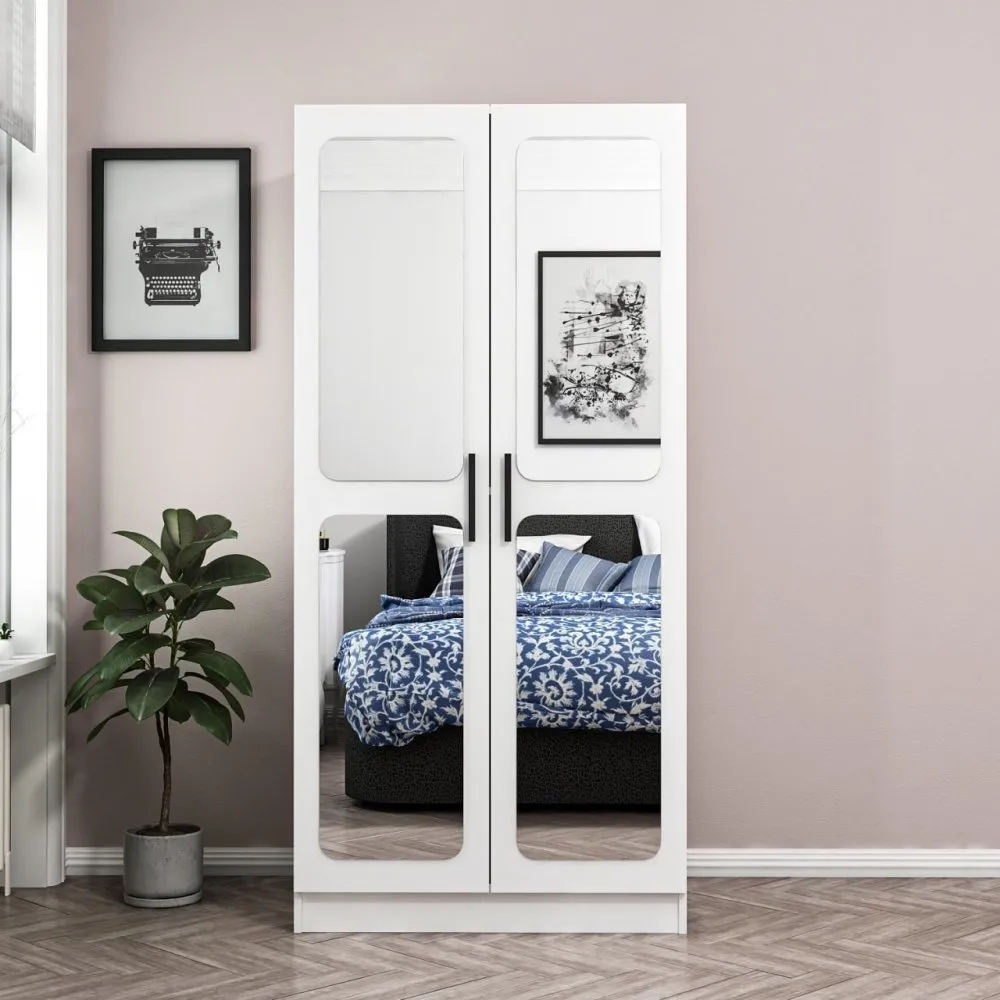 Kale Chain Mirror White 210