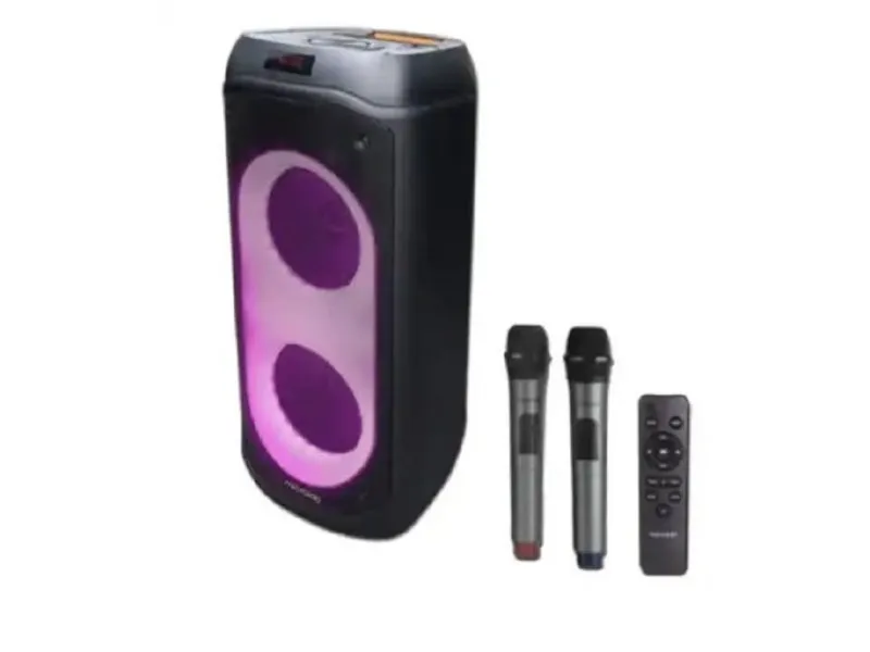 Karaoke zvučnik PT802W/BT/TWS/USB/microSD/2xMic 200W