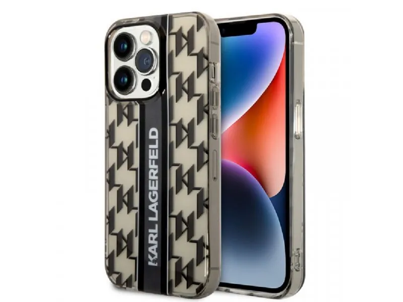 Futrola za iPhone 14 Pro Max MONO VERTICAL STRIPE BLACK