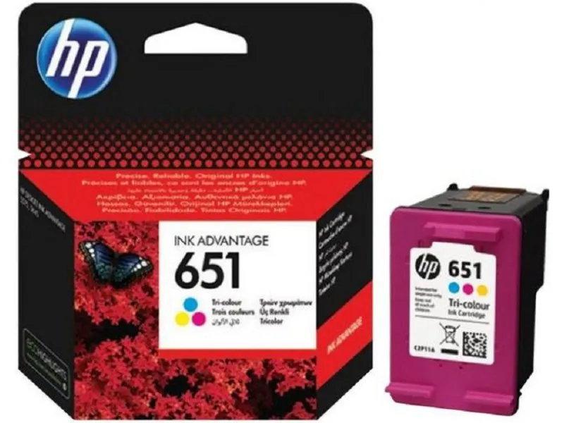 HP 651 Tri-color C2P11AE