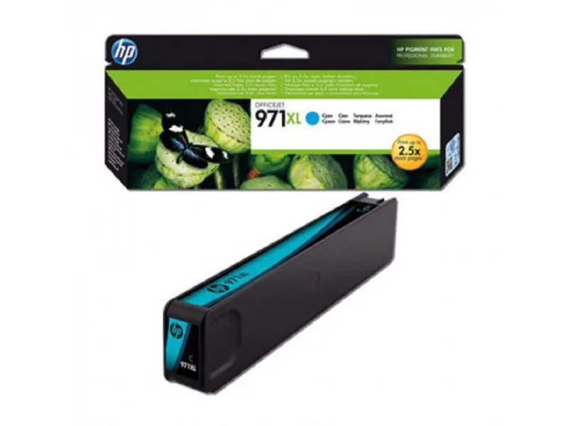 No. 971XL Cyan Ink Cartridg CN626AE
