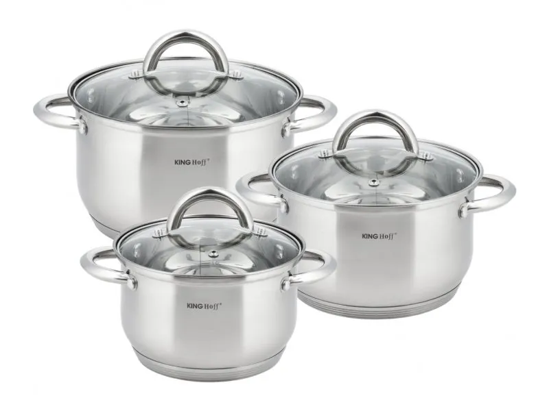 KH4446 SET ŠERPI 1/3 INOX 6 DELOVA