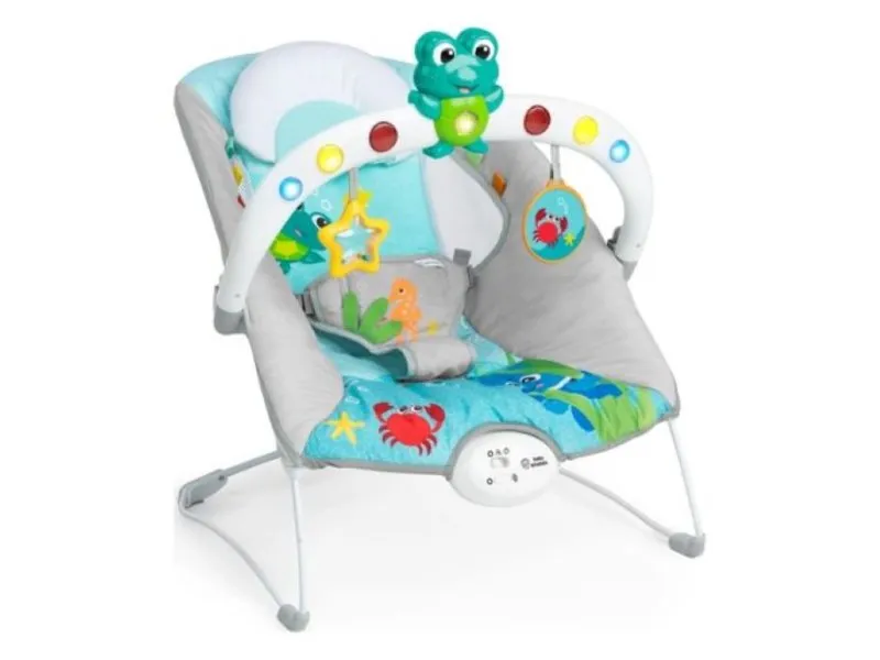 Baby einstein muzička ležaljka KICK TO IT NEPTUNE™ 0-6M (MAX 9KG)