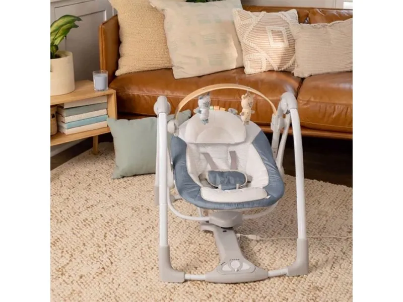 Ingenuity ljuljaška/ležaljka Chambray 0-9M (max 9kg)