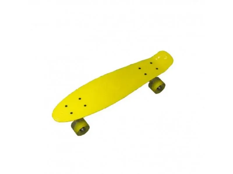 KIDS skejt 56CM žuti