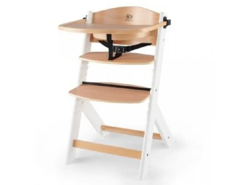 STOLICA ZA HRANJENJE 2U1 ENOCK NATUR+WHITE