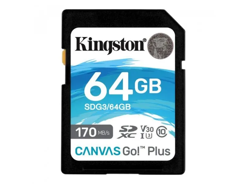 Memorijska kartica Canvas Go! Plus SD 64GB SDG3/64GB