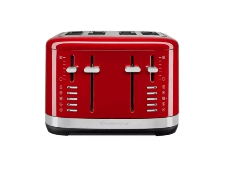 Toster sa ručnim kontrolama 4 slota (empire red) KA5KMT4109EER